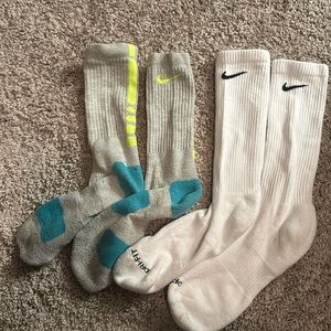 NIKE dri fit tall socks